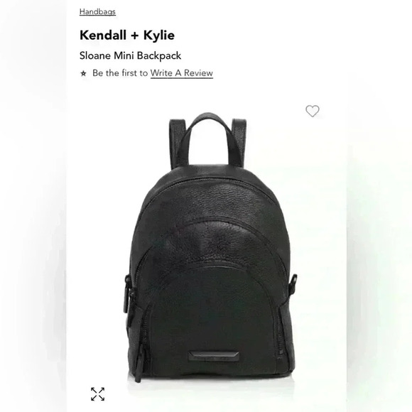 Kendall + Kylie Sloane Mini Leather Backpack - Picture 1 of 6